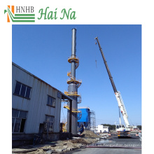 Torre de depuración de gas húmedo para procesamiento de desulfuración técnica